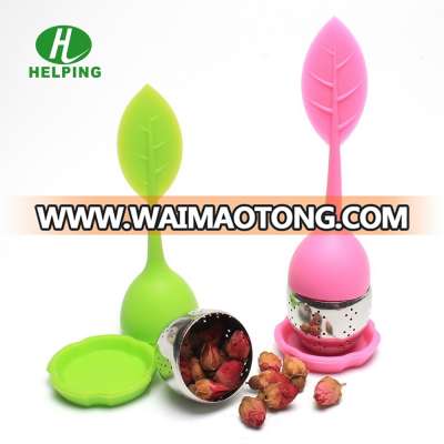 Wholesale Silicone Custom Tea Infuser and Stainless Steel Tea Filter Strainer,Tea Accessories