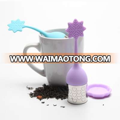 Christmas Style Snowflake Shape Loose Leaf Tea Infuser