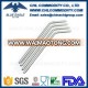 18/8 FDA stainless steel straw for tumbler, food grade stainless steel curved straw, metal straight straw for drinking